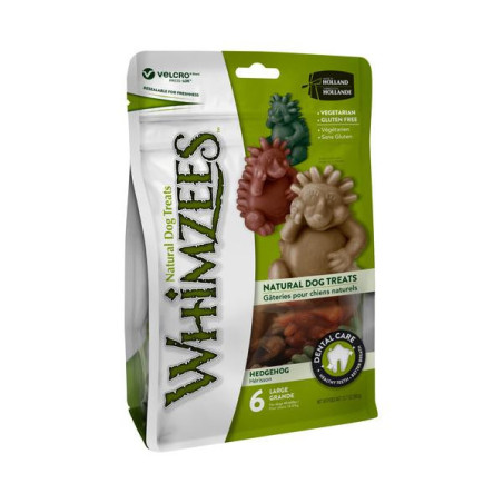 Whimzees hedgehog lg