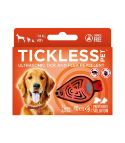 Tickless hond basic oranje