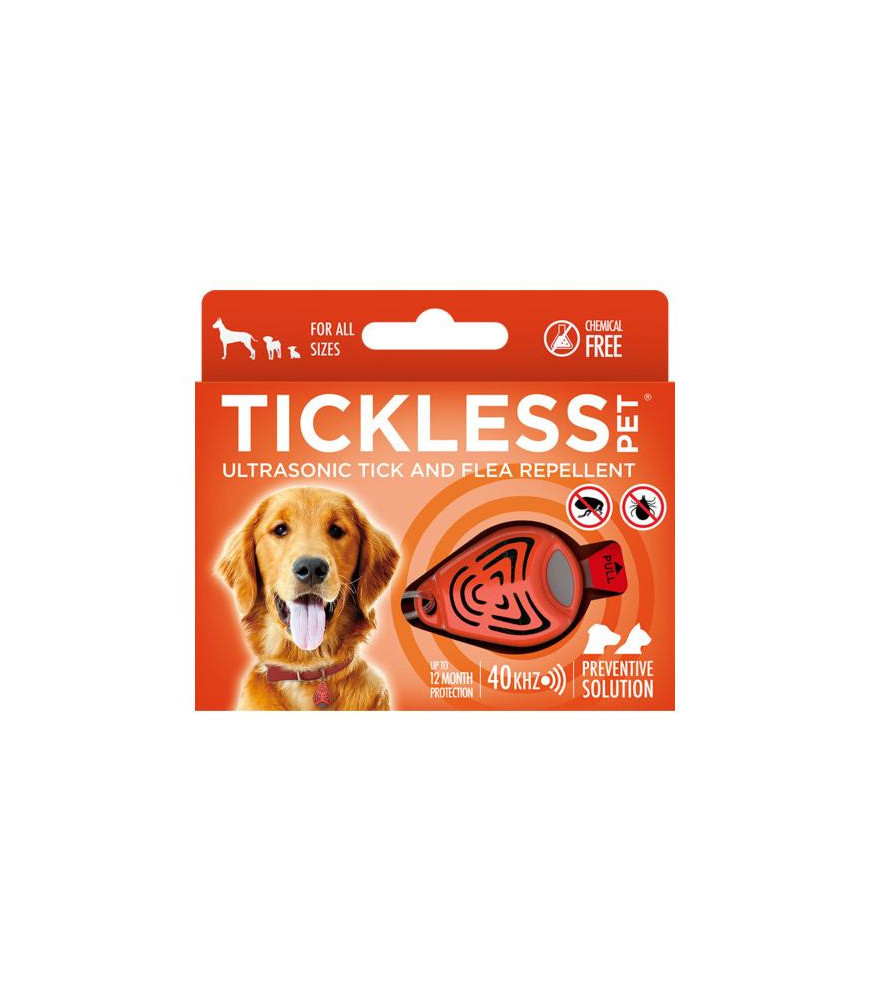 Tickless hond basic oranje