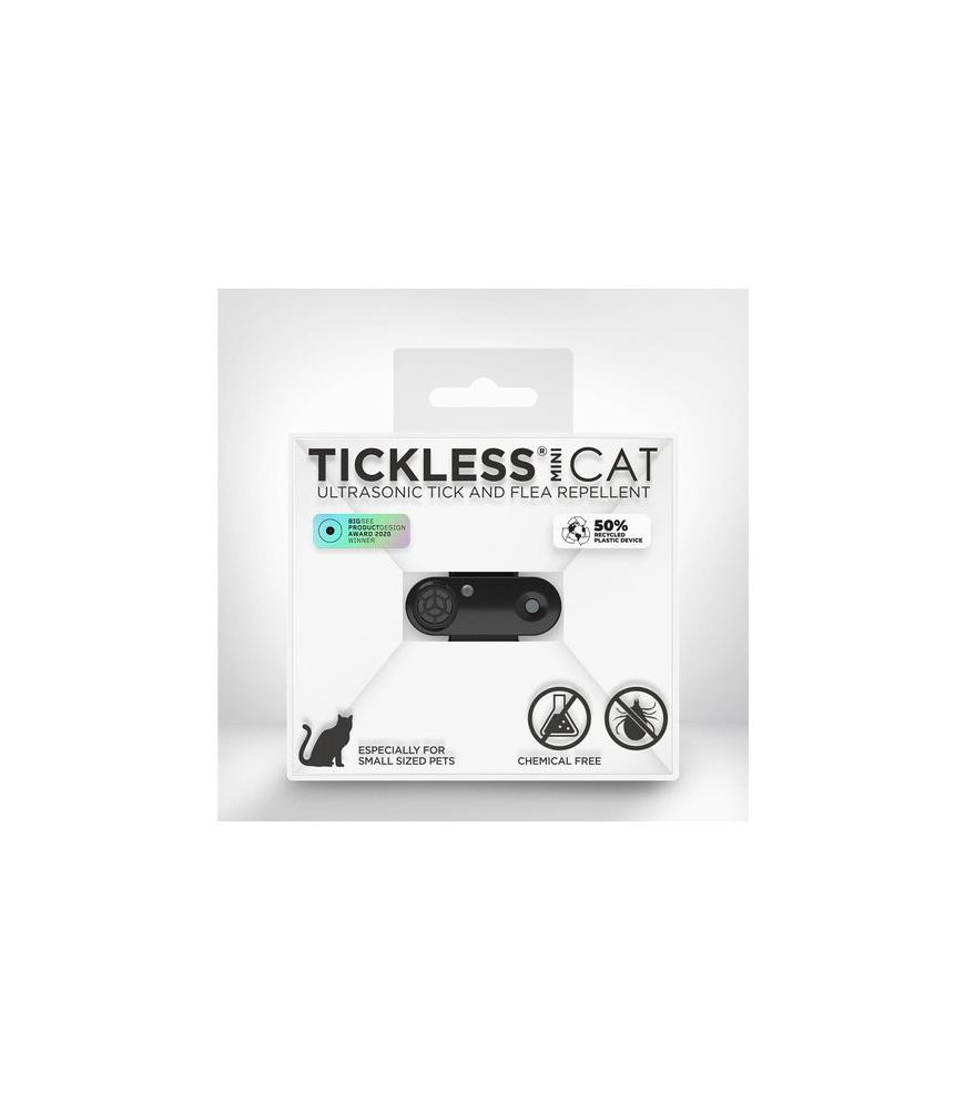 Tickless cat zwart