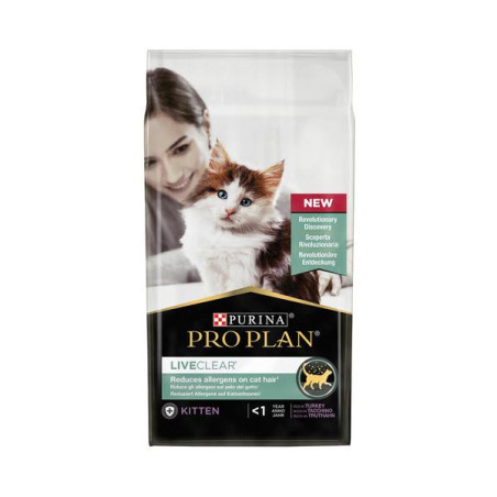 Proplan kat live clear kitten 1.4kg