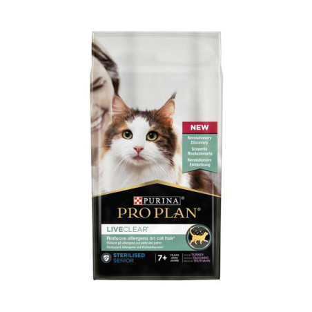 Proplan kat live clear senior 1.4kg