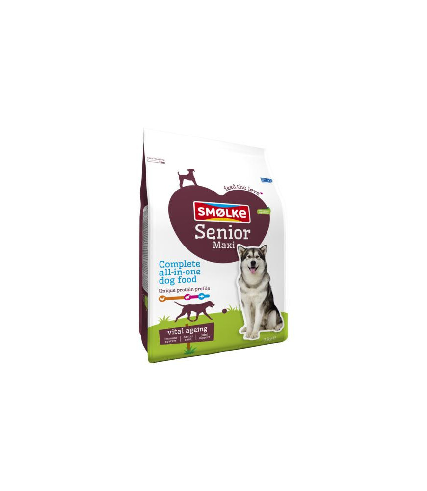 Smolke hond senior maxi 3kg