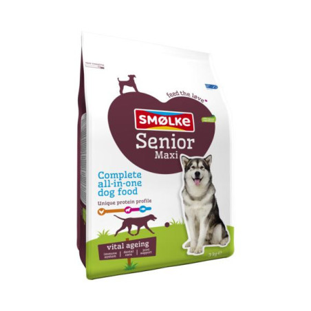 Smolke hond senior maxi 3kg