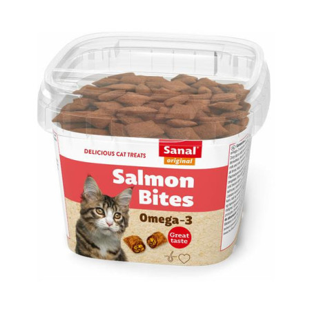 Sanal cups salmon bites 75 gram