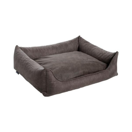 Ortho sofa leder/teddy taupe 90/70