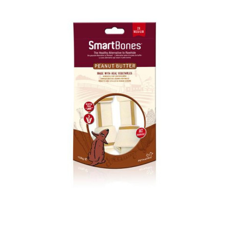 Smartbones medium peanut butter 2st