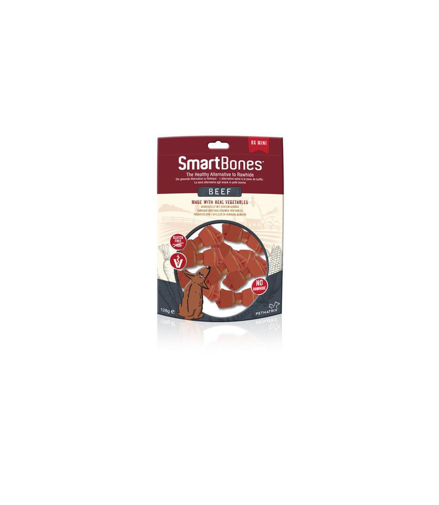 Smartbones mini beef 8 st