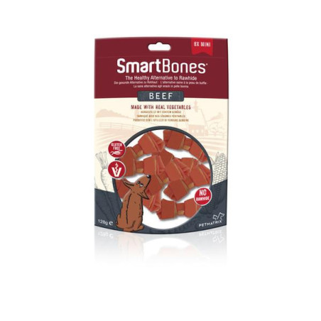 Smartbones mini beef 8 st