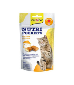 Gimcat nutri pockets kaas 60gr