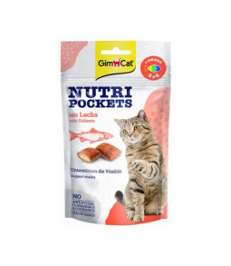 Gimcat nutri pockets zalm 60gr