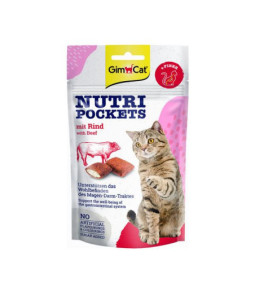 Gimcat nutri pockets rund 60gr