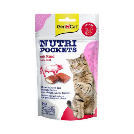 Gimcat nutri pockets rund 60gr