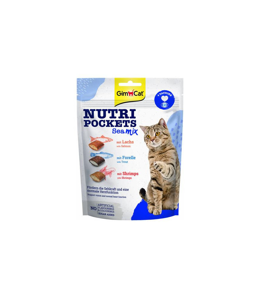 Gimcat nutri pockets sea mix 150gr