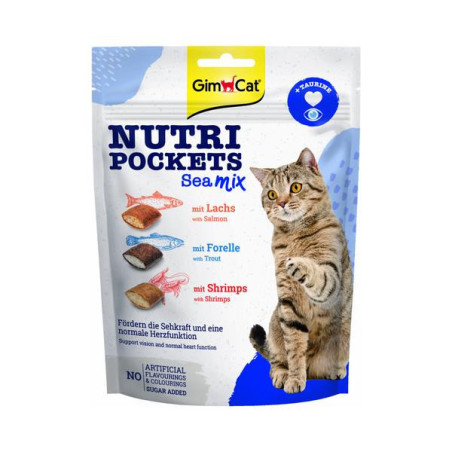 Gimcat nutri pockets sea mix 150gr