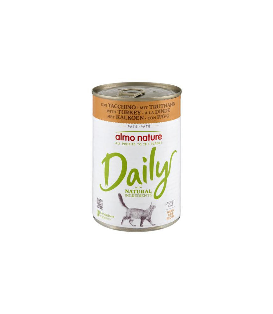 Almo kat blik daily kalkoen 400gr