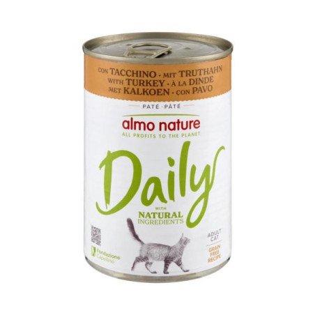 Almo kat blik daily kalkoen 400gr