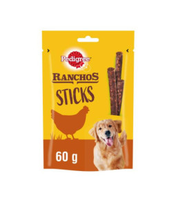 Pedigree ranchos sticks kip 70gr