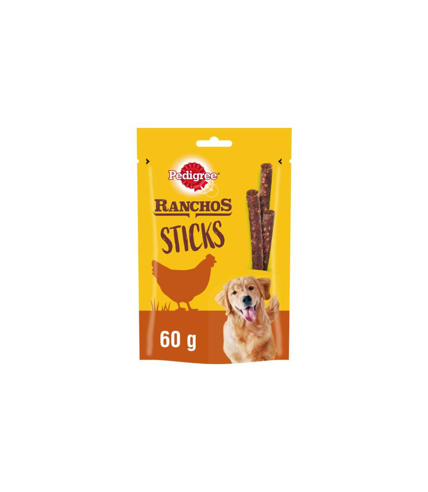 Pedigree ranchos sticks kip 70gr