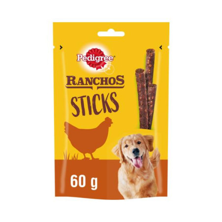 Pedigree ranchos sticks kip 70gr