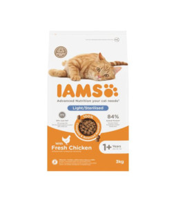 Iams kat sterilised kip 3kg