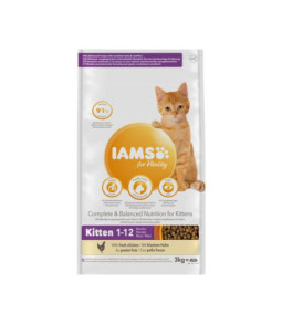 Iams kat kitten kip 3kg