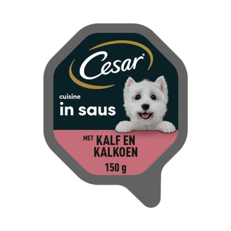 Cesar kuip kalf/kalkoen 150gr