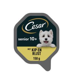 Cesar kuip senior kip/rijst 150gr