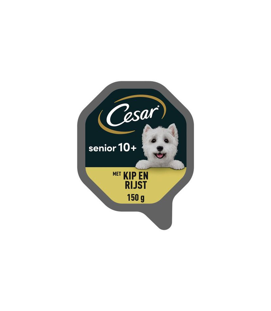 Cesar kuip senior kip/rijst 150gr