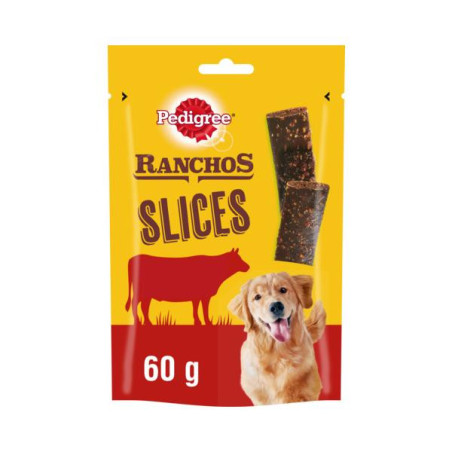 Pedigree ranchos slices rund 60gr