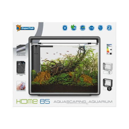 Sf home 85 aquarium zwart