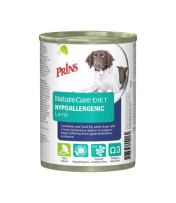 Prins hond blik diet hypo lam 400gr