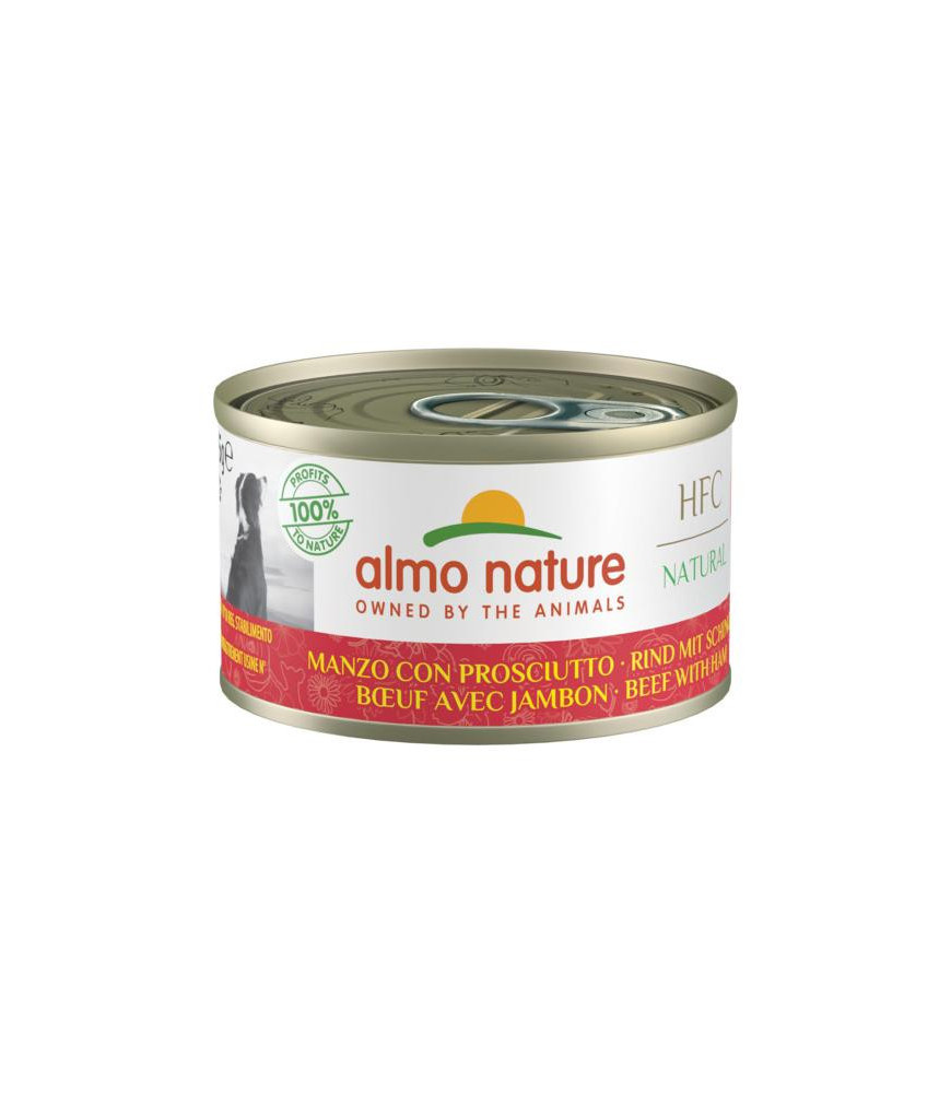 An hond blik hfc rund/ham 95gr