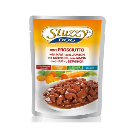 Stuzzy hond pouch ham 100gr