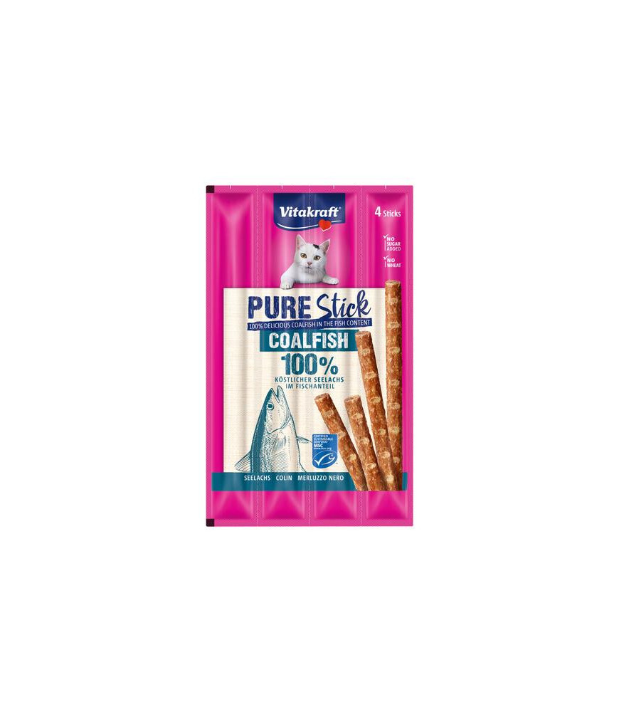 Vita pure stick koolvis 4x5gr