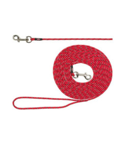 Sleeplijn puppy xxs/xs rood 4mm 4mt