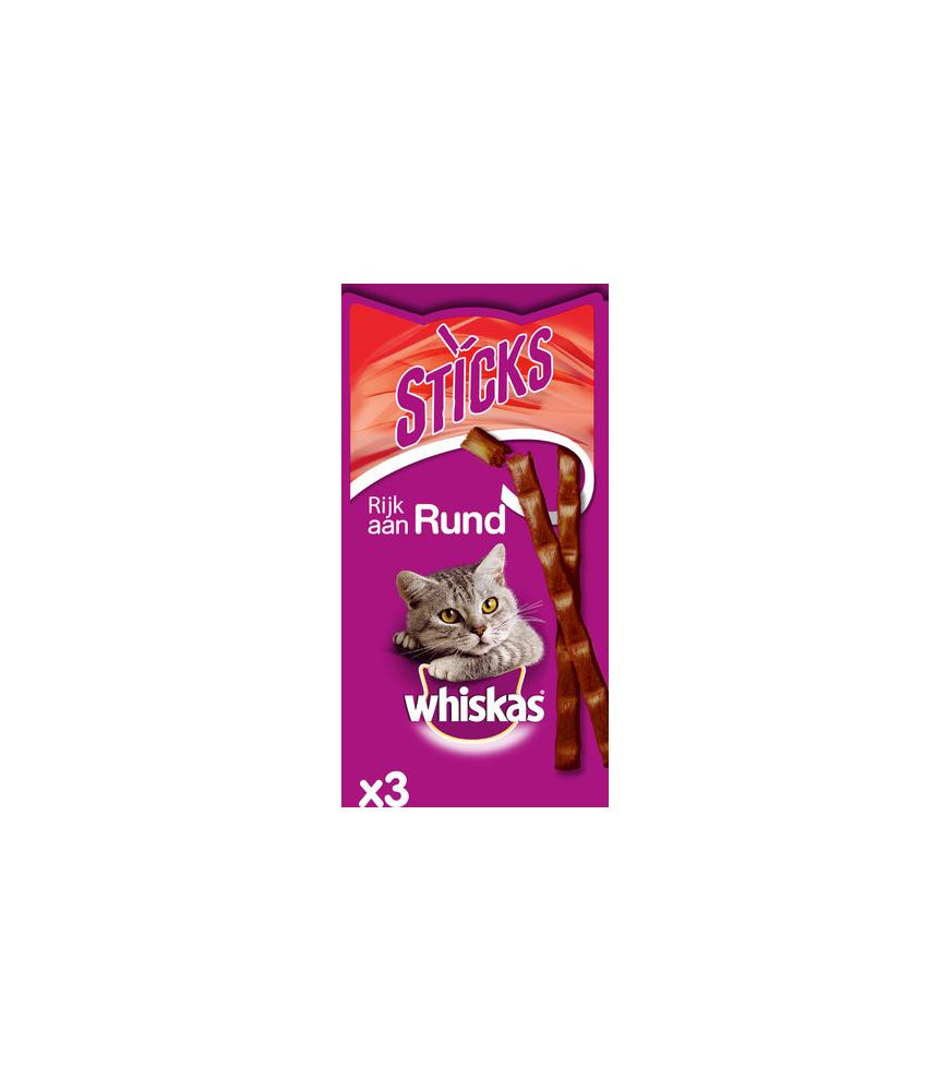 Whiskas sticks rund 3 pack