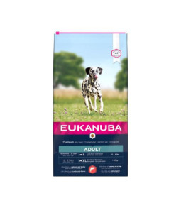 Eukanuba adult l/xl zalm/gerst 12kg