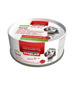 Smolke hond soft pate rund 125gr