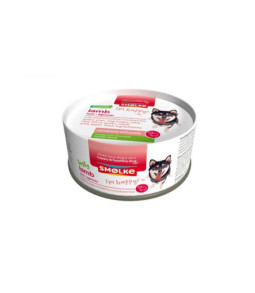 Smolke hond soft pate lam 125gr