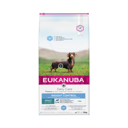 Eukanuba daily care weight s/m 12kg