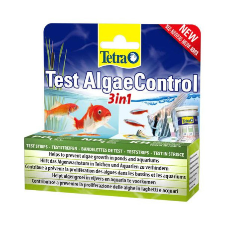 Tetra teststrook algea control