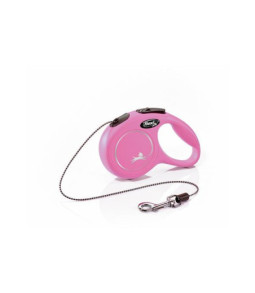 Flexi classic cord xs roze 3 meter