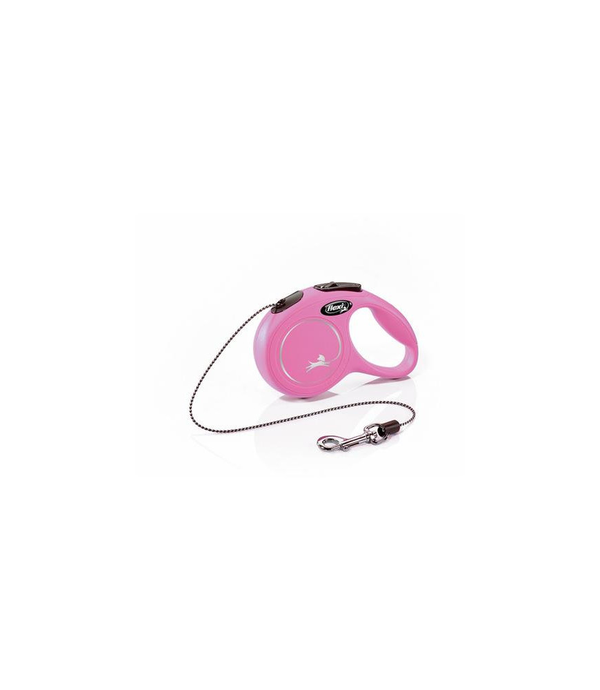 Flexi classic cord xs roze 3 meter