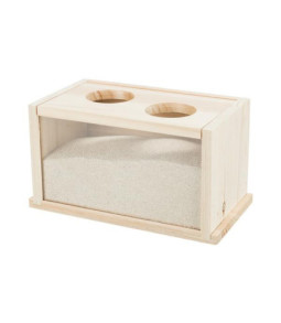 Zandbad muizen/hamsters hout