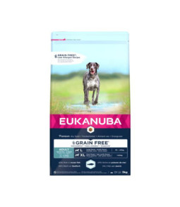 Eukanuba adult l/xl grain vis 3 kg