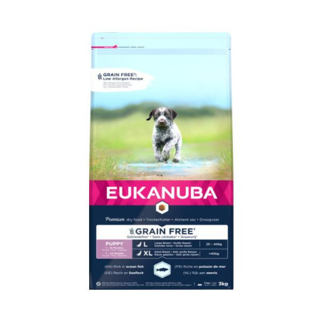 Eukanuba puppy l/xl grainfree 3kg