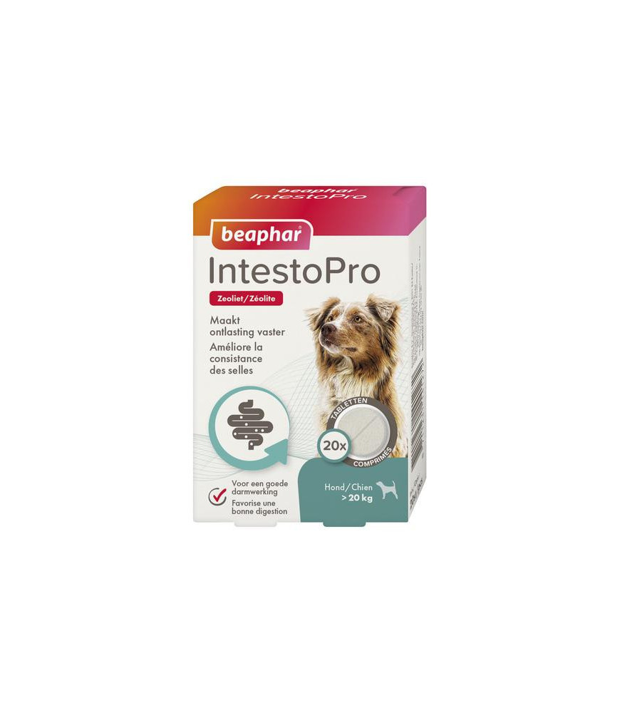 Beaphar intestopro hond 20 kg 20 st