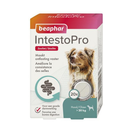 Beaphar intestopro hond 20 kg 20 st