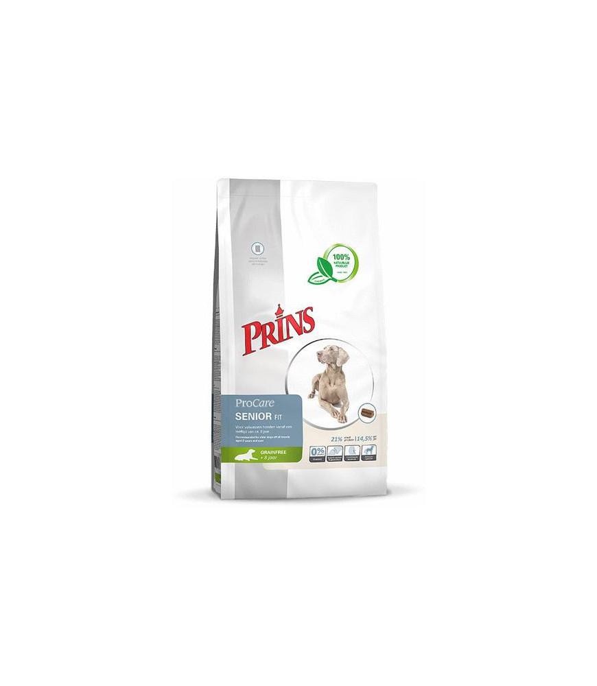 Prins hond senior fit grainfree 12k